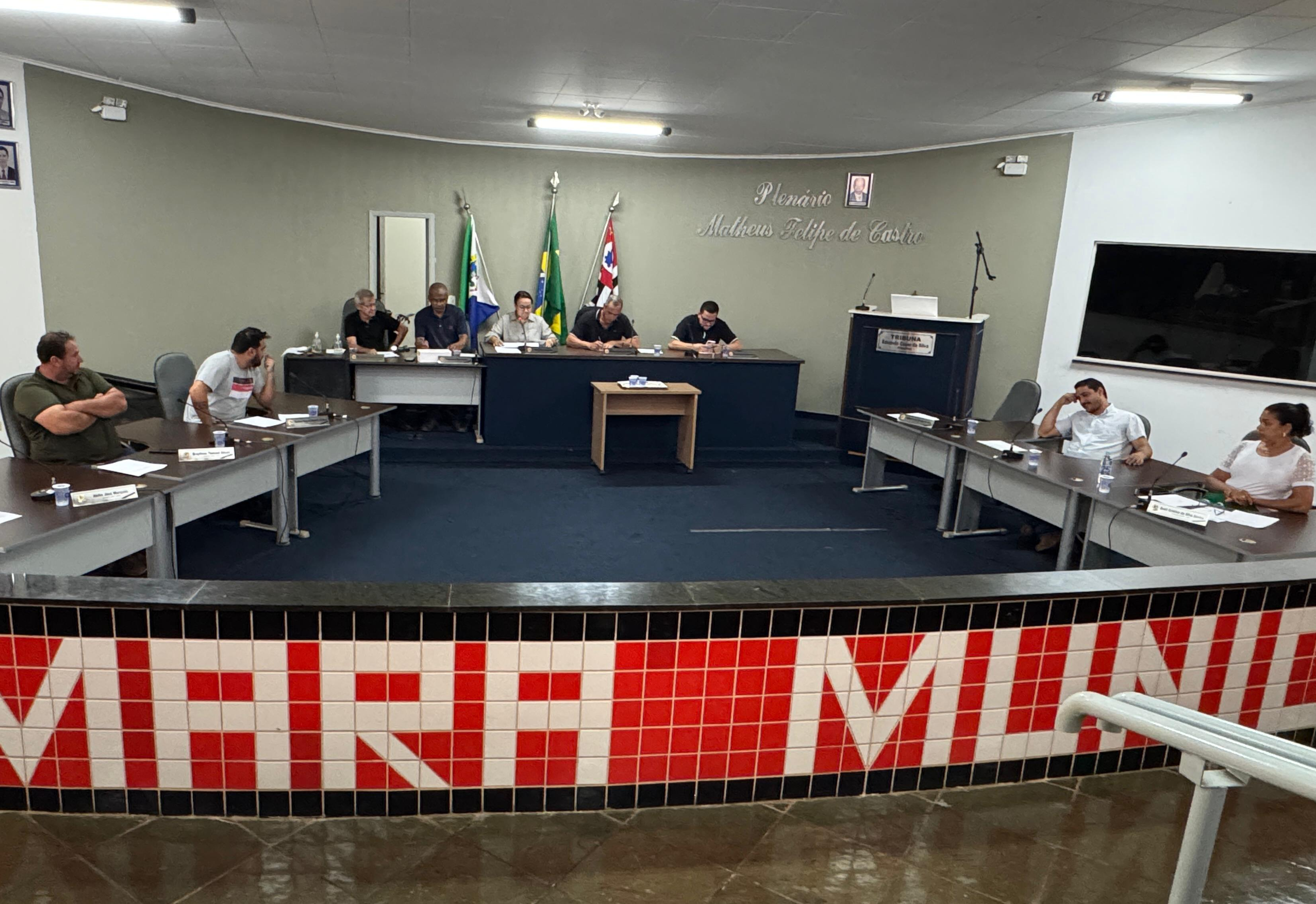 8ª Sessão Extraordinaria da 15ª Legislatura.
