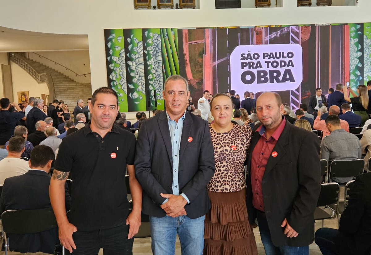 Convênio da Pavimentação Asfáltica que liga Macedônia a Indiaporã.